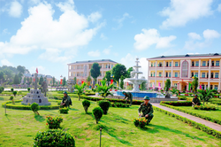 Doanh trại chính quy, xanh, sạch, đẹp ở Lữ đoàn Pháo binh 382 (Quân khu 1)