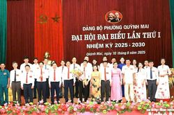 Đảng bộ phường Quỳnh Mai đại hội lần thứ nhất, nhiệm kỳ 2025 - 2030