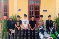 Bắt nhóm thanh thiếu niên ném vỏ chai bia vào nhà dân ở Nghệ An