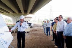 Đoàn đại biểu quốc hội TP Hồ Chí Minh kiểm tra 2 công trình trọng điểm