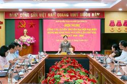 Thái Nguyên: Phối hợp đồng bộ, sáng tạo trong công tác tuyên truyền cho Đại hội Đảng