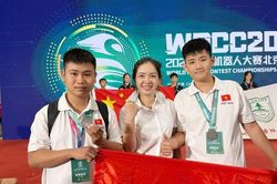 Hai học sinh Bắc Ninh giành Huy chương Bạc tại cuộc thi robot thế giới