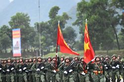 Gần 16.000 cán bộ, chiến sĩ tham gia tổng hợp luyện diễu binh, diễu hành lần thứ 3