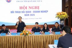 Hải quan khu vực X đối thoại cùng doanh nghiệp xuất nhập khẩu