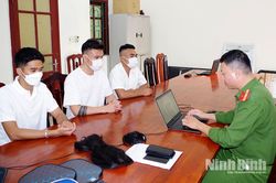 Công an phường Phủ Lý làm rõ vụ dàn dựng, đăng clip sai sự thật trên mạng xã hội