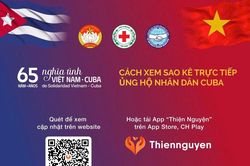 Cán mốc 65 tỉ đồng ủng hộ nhân dân Cuba chỉ sau 30 giờ phát động