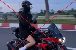 Lái xe thả 2 tay, 'bốc đầu' để chơi ngông trên mạng, CSGT tịch thu phương tiện