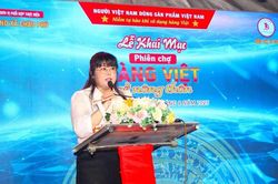 Siêu thị Tứ Sơn khai mạc phiên chợ đưa hàng Việt về nông thôntại xã Châu Phú