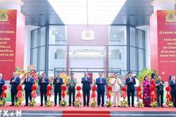Tổng Bí thư dự Lễ Khánh thành công trình Trụ sở Bộ Công an