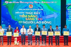 Cà Mau tỏa sáng với 3 sáng kiến được vinh danh