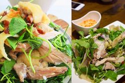 Cách làm gỏi rau má gà xé siêu nhanh, tươi giòn, đưa cơm ngày hè