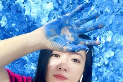 Vẽ bằng tình yêu hội họa từ trái tim người chiến sĩ