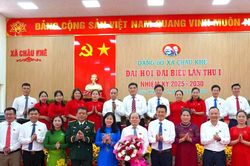 Đại hội Đảng bộ xã Châu Khê lần thứ I, nhiệm kỳ 2025 - 2030