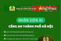 Người dân Hà Nội có thể tố giác tội phạm, tra cứu thủ tục qua trợ lý ảo