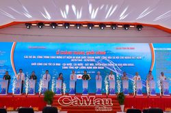 Cà Mau đồng loạt khởi công, khánh thành các công trình, dự án chào mừng Cách mạng tháng Tám và Quốc khánh 2/9