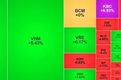 VN-Index rung lắc mạnh, giảm tới gần 40 điểm rồi tăng trở lại