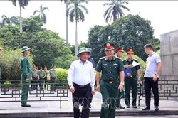 Thường trực Ban Bí thư Trần Cẩm Tú kiểm tra công tác chuẩn bị Đại lễ 80 năm Quốc khánh 2/9