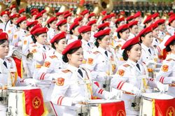 20 giờ tối nay 21/8, tổng hợp luyện diễu binh, diễu hành tại Quảng trường Ba Đình