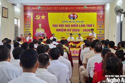 Chỉ định đồng chí Lô Thanh Nhất giữ chức Bí thư Đảng ủy xã Nga My nhiệm kỳ 2025-2030