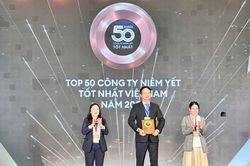 Bảo Việt liên tiếp được vinh danh trong 'Danh sách 50 công ty niêm yết tốt nhất Việt Nam' (Forbes) từ 2013