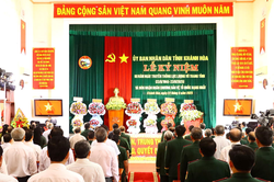 Kỷ niệm 80 năm Ngày truyền thống lực lượng vũ trang tỉnh Ninh Thuận (cũ)