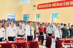 Đảng bộ xã Hữu Kiệm và xã Môn Sơn tổ chức thành công Đại hội lần thứ I, nhiệm kỳ 2025 - 2030