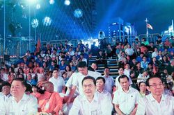Chủ tịch Quốc hội Trần Thanh Mẫn dự Cầu truyền hình 'Thời cơ vàng' tại TP. Hồ Chí Minh