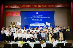 Hỗ trợ để 70% sinh viên tham gia ít nhất một dự án khởi nghiệp