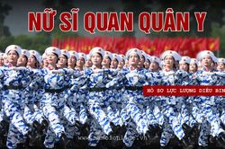 Nữ sĩ quan Quân y: Biểu tượng của sự nhân ái