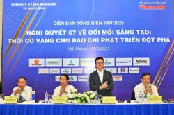 Diễn đàn Tổng Biên tập 2025: Thời cơ vàng cho báo chí phát triển đột phá