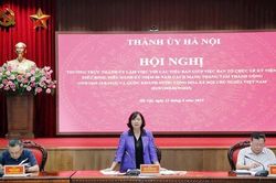 Bí thư Thành ủy Hà Nội Bùi Thị Minh Hoài: Mỗi người Hà Nội phải thấy vinh dự, tự hào được góp sức mình vào sự kiện A80