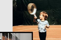 Hành trình từ cậu bé nhặt bóng đến vận động viên tỷ phú của Roger Federer