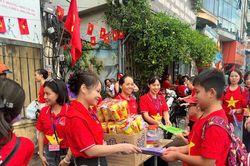 Phường Ba Đình huy động hơn 1.500 người phục vụ nhân dân theo dõi diễu binh, diễu hành