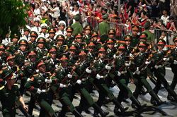 Tổng hợp luyện diễu binh, diễu hành lần 2 tại Quảng trường Ba Đình