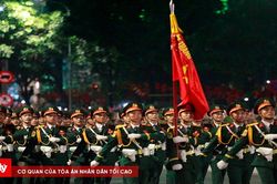 Hình ảnh hào hùng của các lực lượng diễu binh, diễu hành trên đường phố Hà Nội