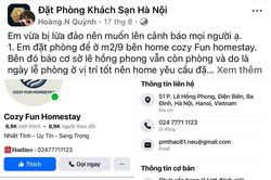 Cảnh báo lừa đảo đặt phòng khách sạn ở Hà Nội
