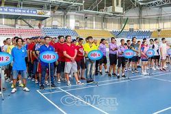 Hơn 100 vận động viên tham gia Hội thao chào mừng 80 năm Cách mạng tháng Tám và Quốc khánh 2/9
