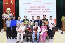 Tọa đàm trực tuyến 'Bản Tuyên ngôn Độc lập 2-9-1945: Giá trị lịch sử và ý nghĩa trường tồn'