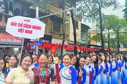 Khối Báo chí Cách mạng Việt Nam sẵn sàng cho sơ duyệt diễu binh, diễu hành mừng 80 năm Quốc khánh