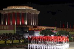 Trang nghiêm buổi sơ duyệt cấp Nhà nước diễu binh, diễu hành A80 trên Quảng trường Ba Đình lịch sử
