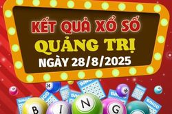 Kết quả xổ số Quảng Trị hôm nay 28/8/2025 - XSQT 28/8