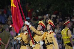 Chùm ảnh: Cận cảnh bước chân hùng dũng của các khối diễu binh sơ duyệt A80