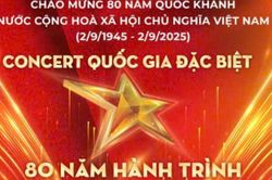 Khán giả được tặng vé miễn phí dự Concert Quốc gia đặc biệt mừng đại lễ 2/9