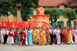 Khối Văn hóa, thể thao tươi tắn tham gia Tổng duyệt A80