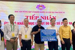 Nghệ An tiếp nhận hơn 1,1 tỷ đồng hỗ trợ người dân bị thiệt hại do bão số 3