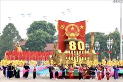 Sức mạnh Việt Nam tại Tổng duyệt lễ diễu binh, diễu hành sự kiện A80