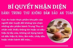 Bí quyết nhận diện bánh Trung Thu không đảm bảo an toàn thực phẩm