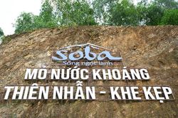 SOBA - Thương hiệu nước khoáng kiềm thiên nhiên từ mạch nguồn Thiên Nhẫn