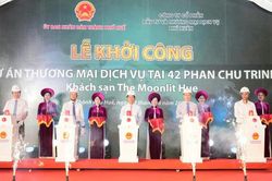 Thành phố Huế: Khởi công dự án tổ hợp siêu thị, khách sạn