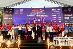 Giải đua ô tô Gymkhana vô địch quốc gia thành công tốt đẹp